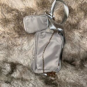 Stylish Gray Women's Bag Set